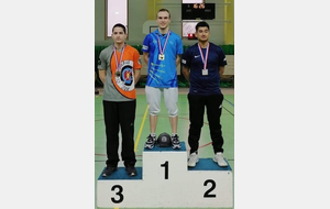 Mickaël est Champion Régional Salle