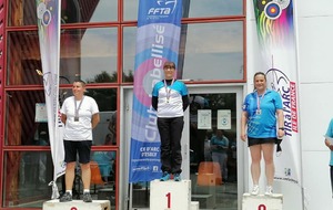 Aurélie médaille d'Argent aux championnats régionaux TAE N 