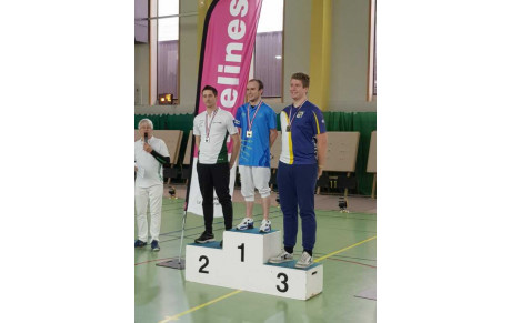 Mickaël conserve son titre de champion régional salle 